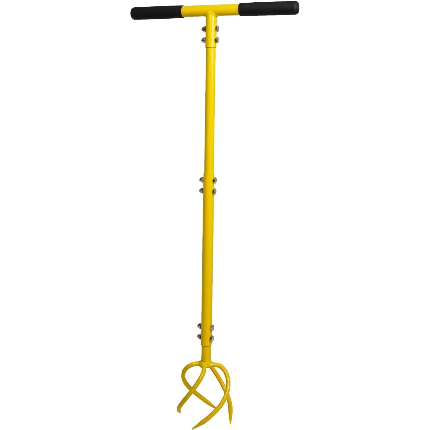 Garden Cultivator with Handle - Manual Ground Claw and Weeding - Twist Tiller Garden Claw