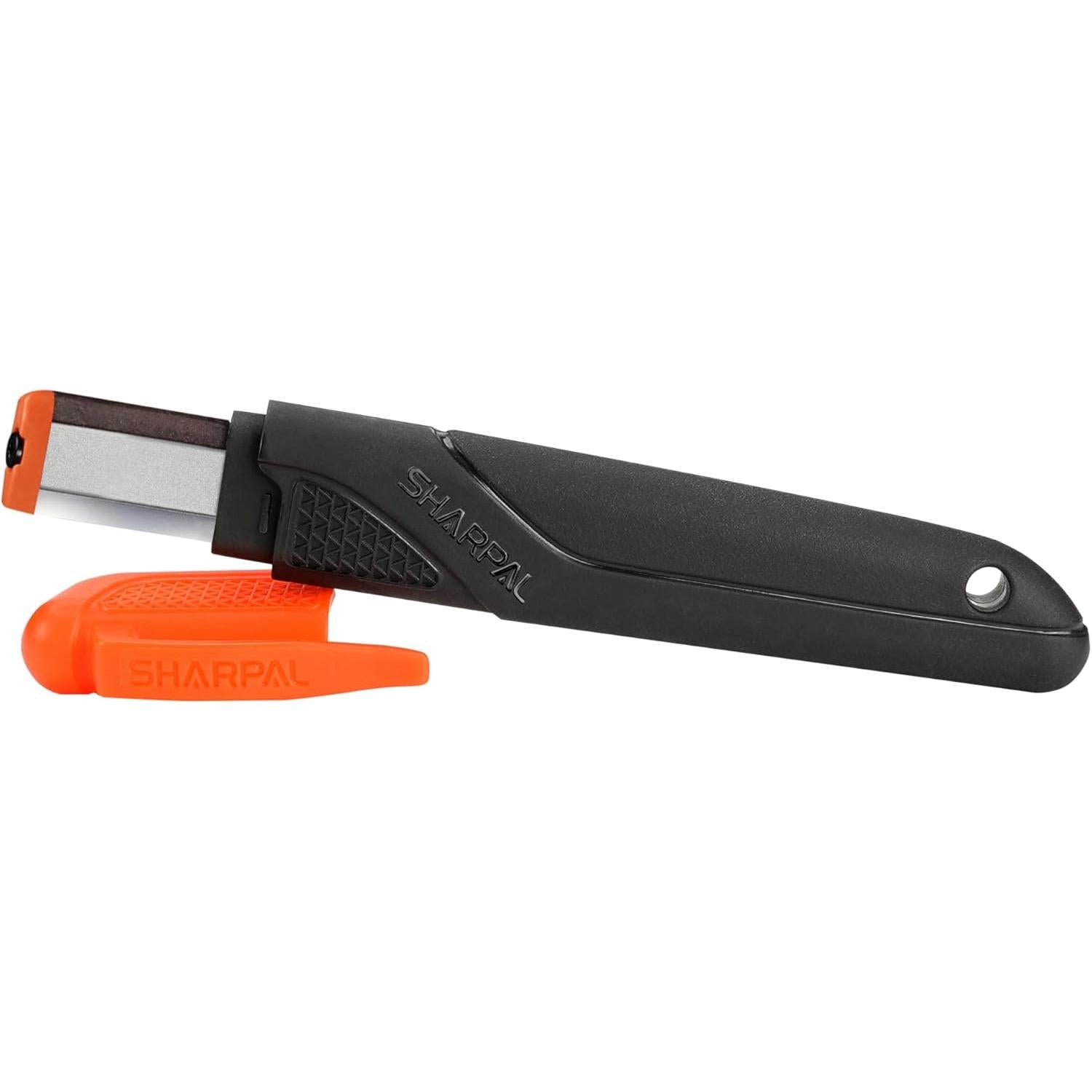 SHARPAL 129N Garden Tool Sharpener, Sharpener for Knives, Pruners, Axes, Machetes, Lawn Mower Blades (Quick Edge Adjustment/Burr Removal)