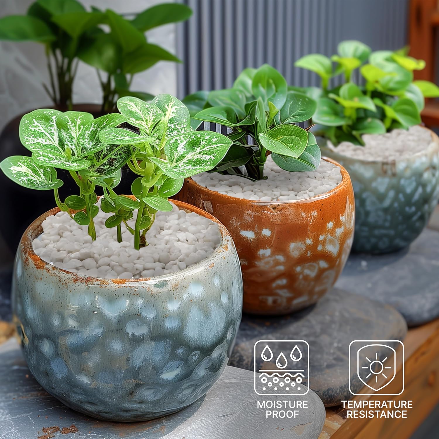 BELLE VOUS Small Aquarium Gravel – 3.6 kg Bag of Natural Decorative Pebbles for Potted Plant Vase – White Pebble Garden Outdoor and Indoor – Decorative Pebble Stone